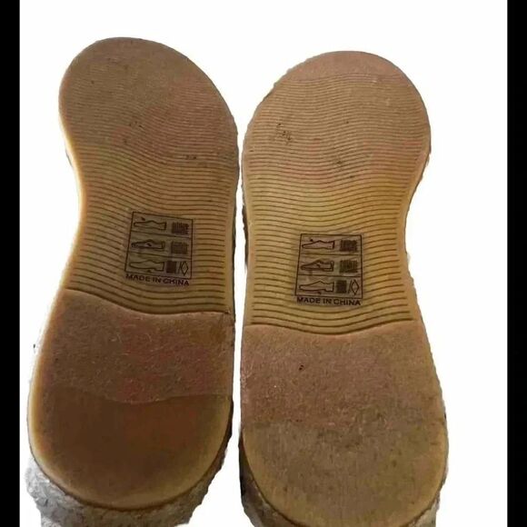 Soludos Womens Espadrille Classic Stripe Smoking Slipper White/Black Size 8 - Picture 8 of 8